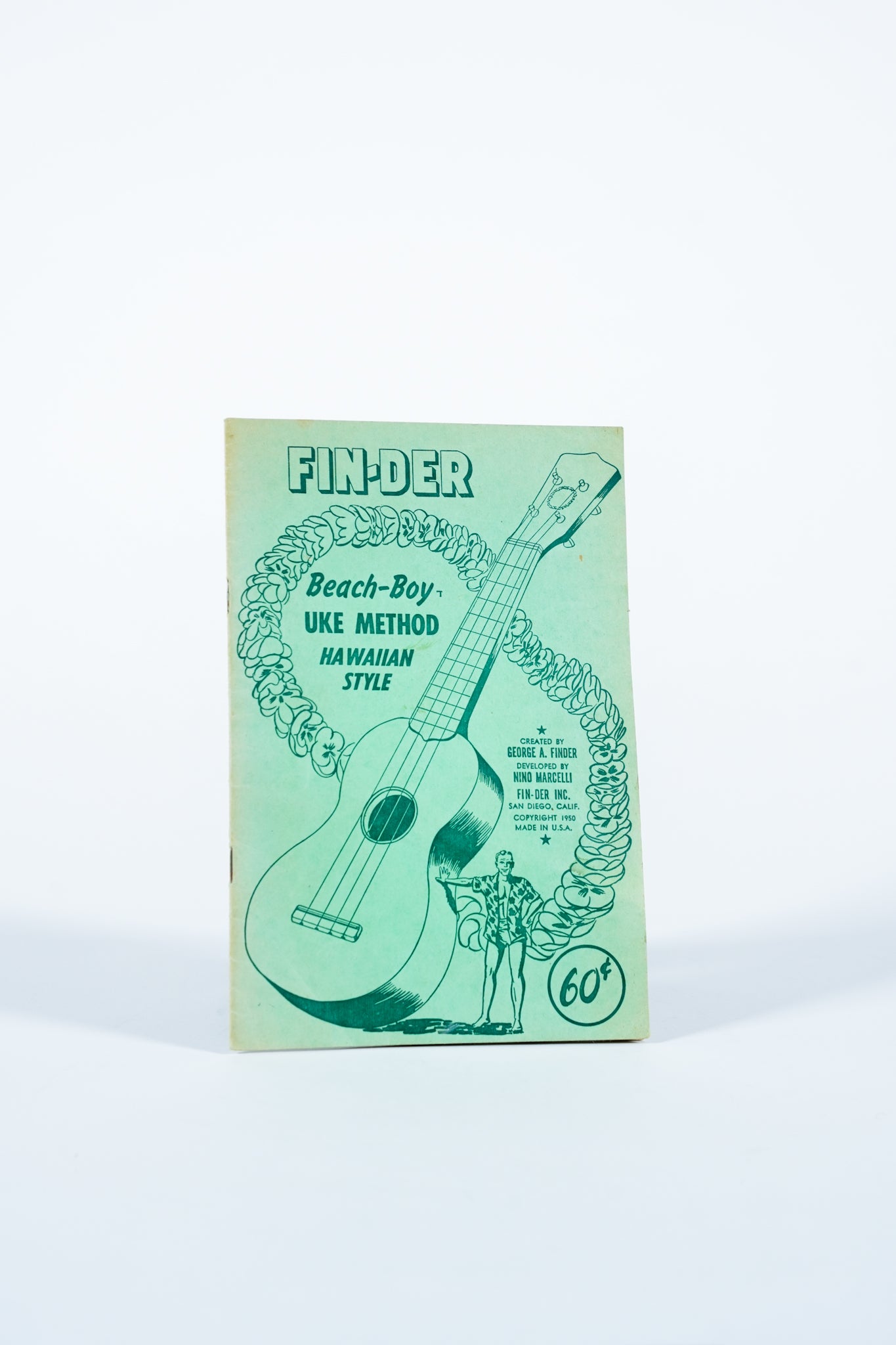 Fin-der Beach-Boy Uke Method Hawaiian Style