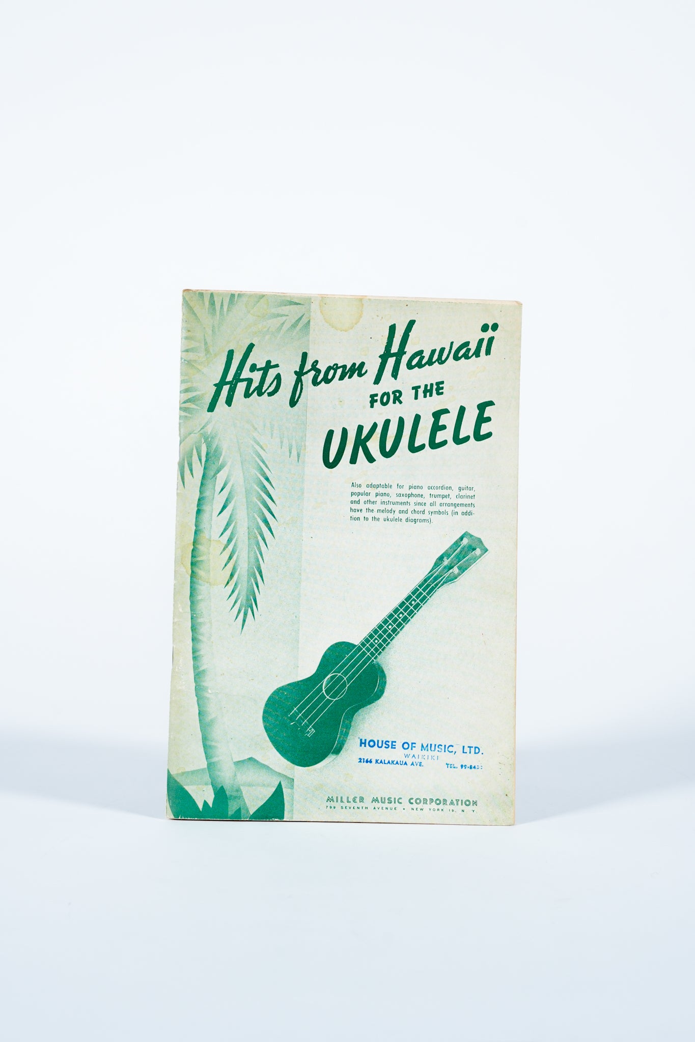 Hits from Hawaii for the Ukulele