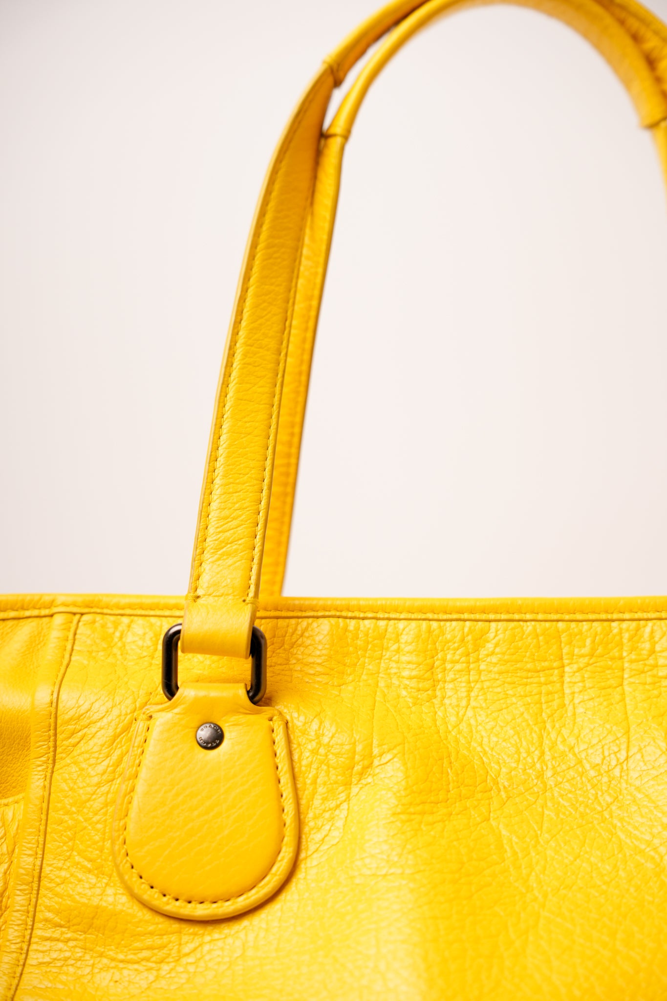 Coach Yellow Leather Tote
