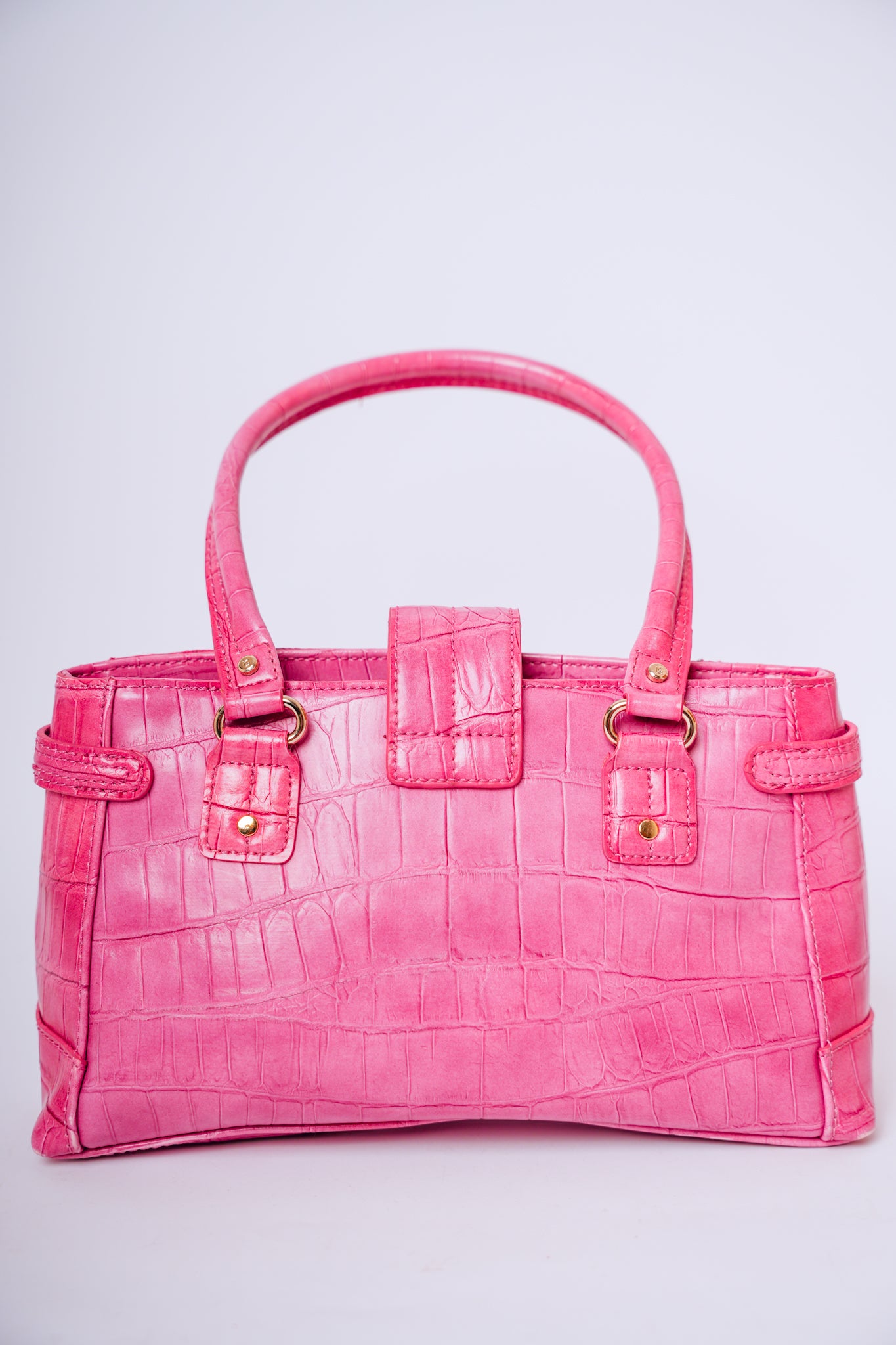 Pink Liz Claiborne Crocodile Bag