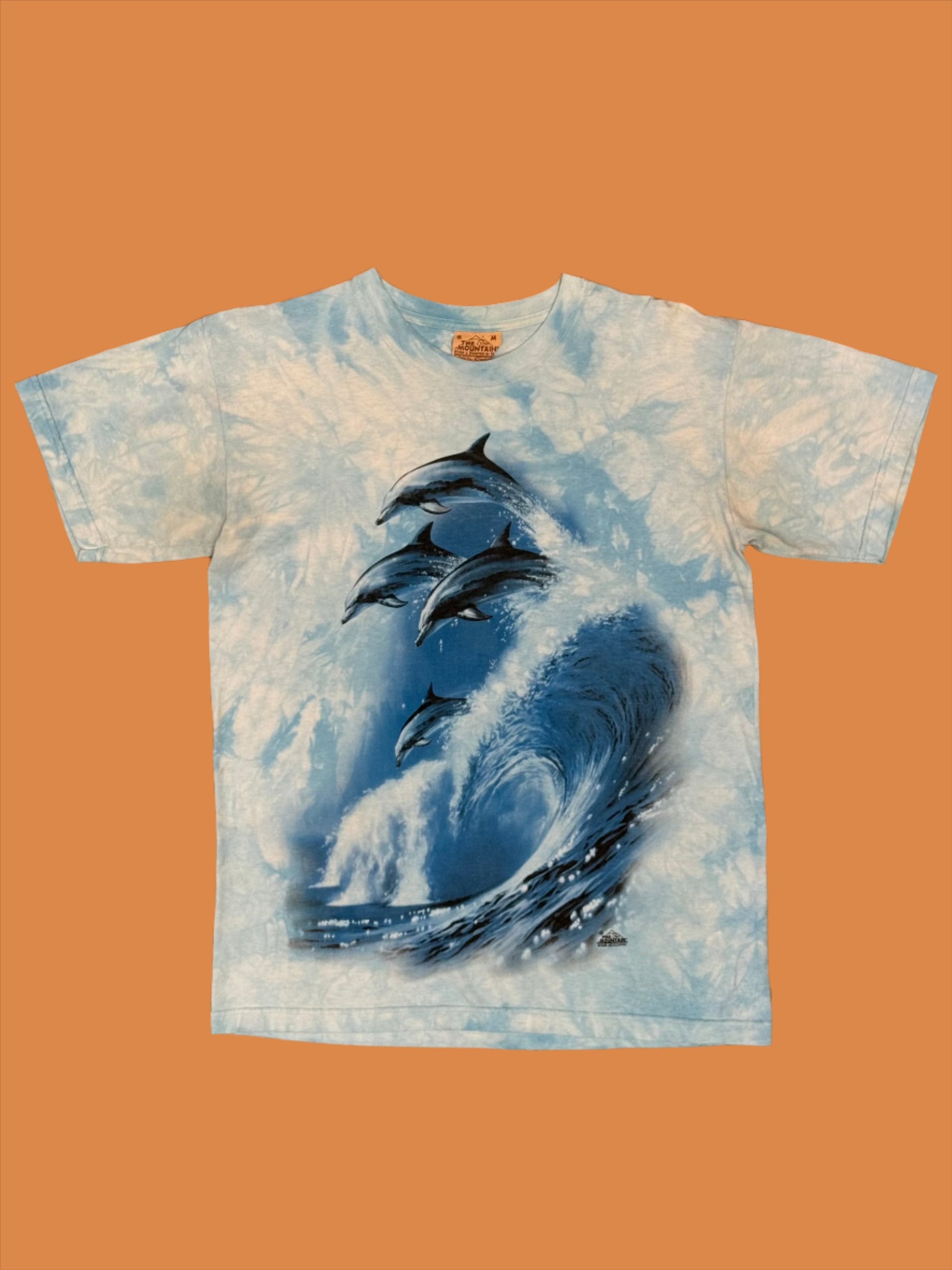 トップス eessay dolphin t shirt white musinsa MUSINSA | EESSAY Dolphin T-Shirt - Sky Blue