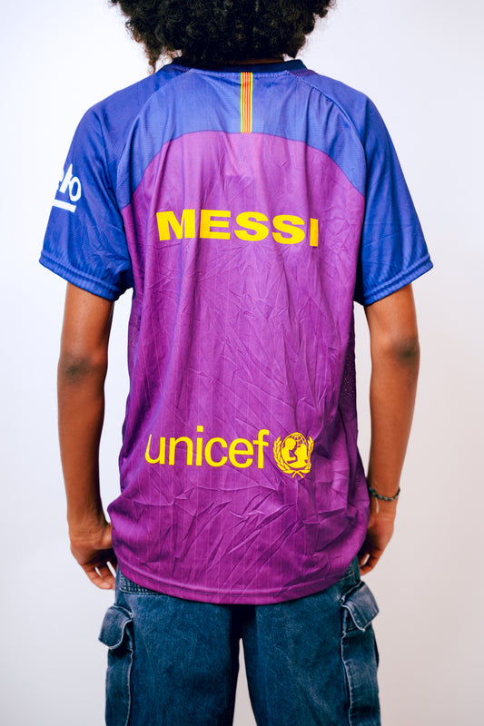 FC Barcelona Messi Football Jersey