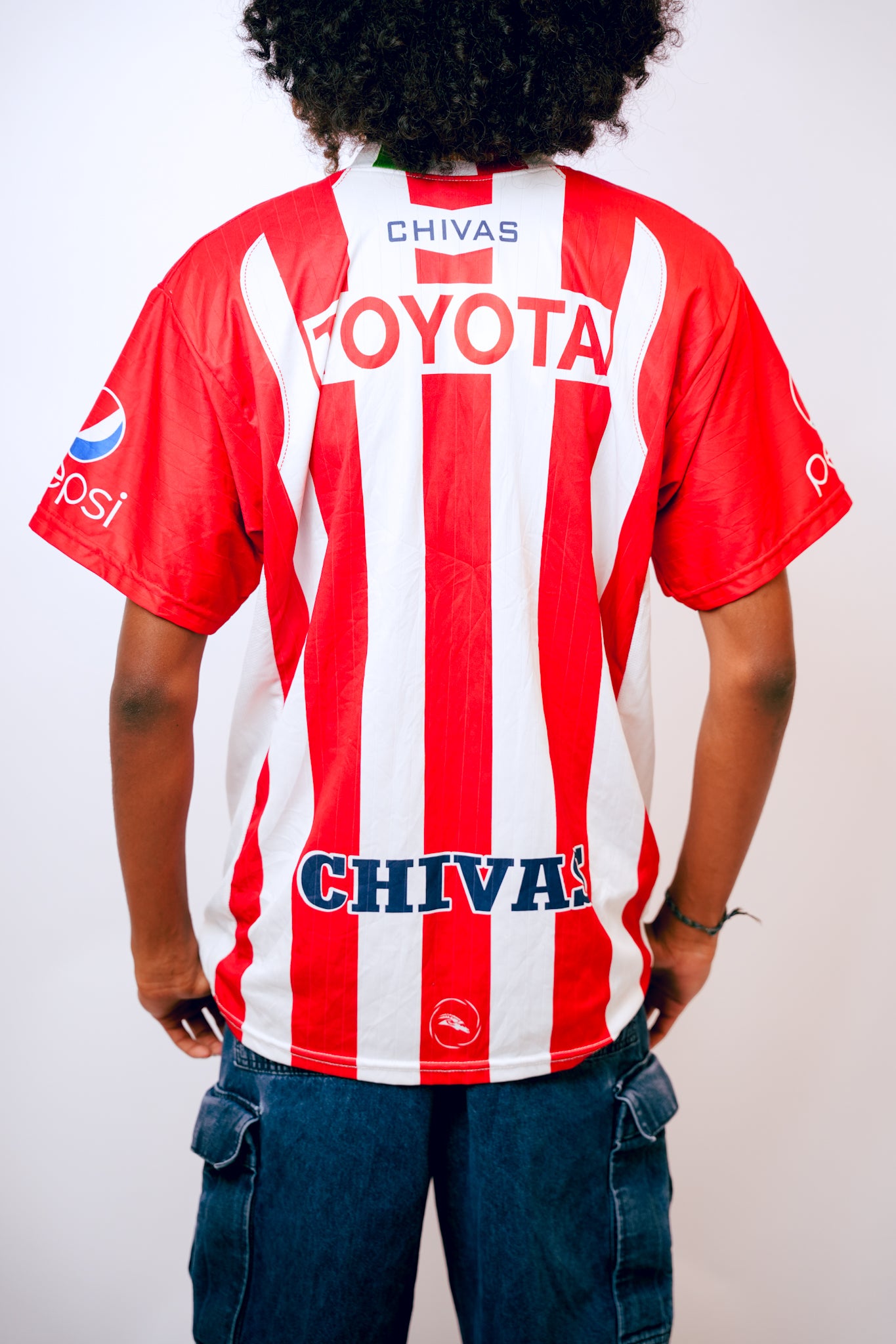 Chivas de Guadalajara with Sponsors Football Jersey