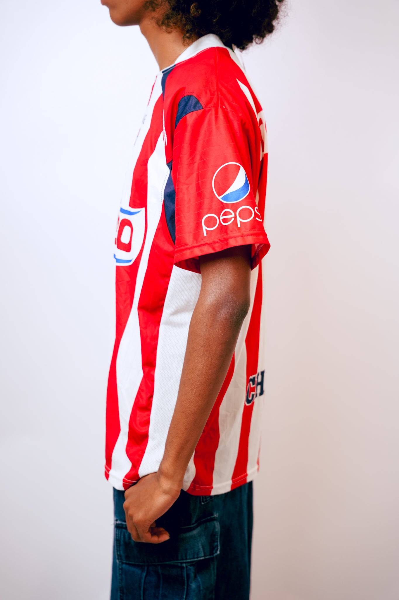 Chivas de Guadalajara with Sponsors Football Jersey