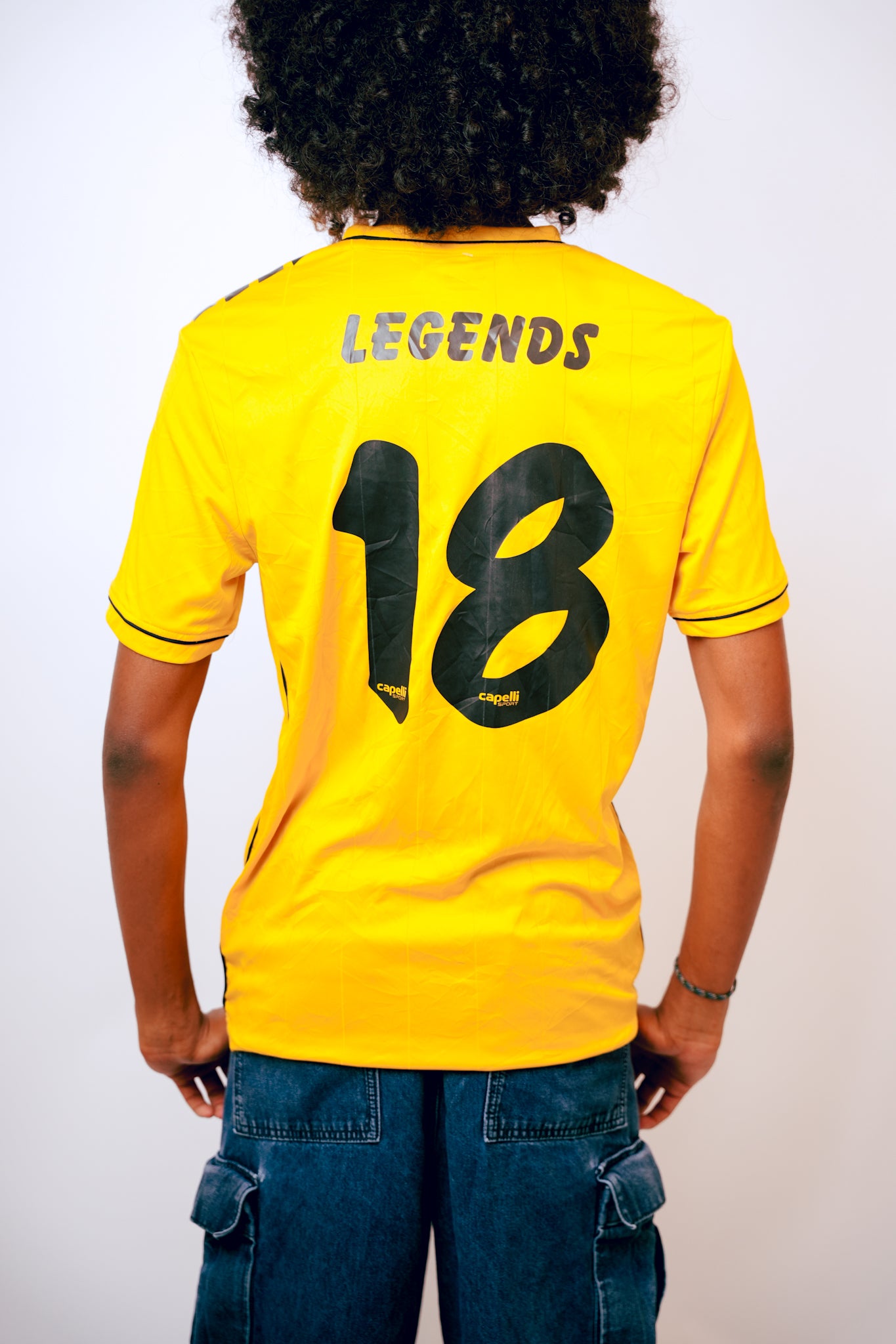 Capelli Sport Yellow Legends 18 Football Jersey