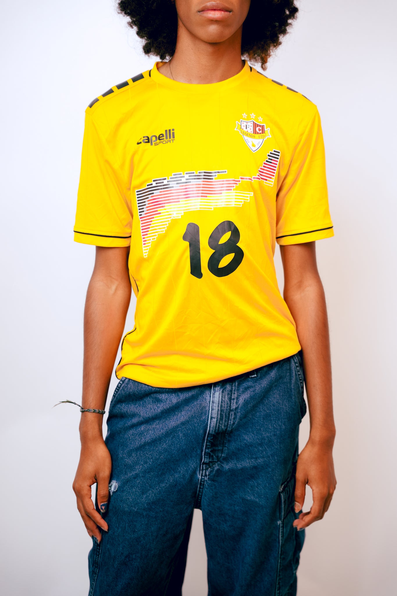 Capelli Sport Yellow Legends 18 Football Jersey