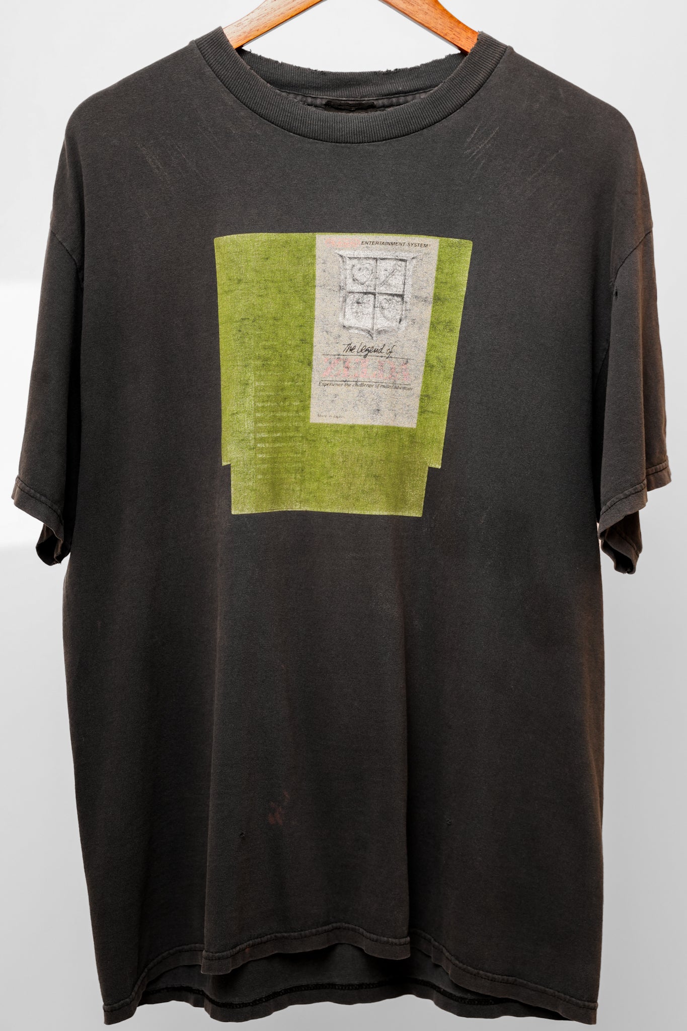 Vintage Giant Legend of Zelda Entertainment System Tee