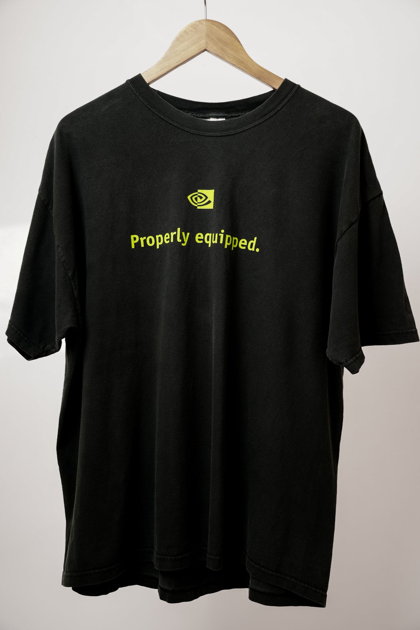 Vintage Hanes nVidia x Tron 2.0 Black Tee