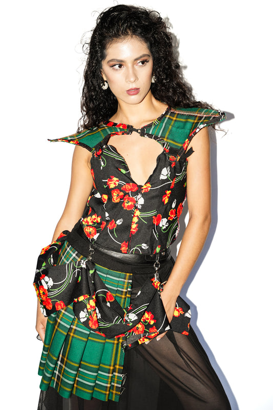 Ileana Structured McQueen Inspired 2 Piece Set