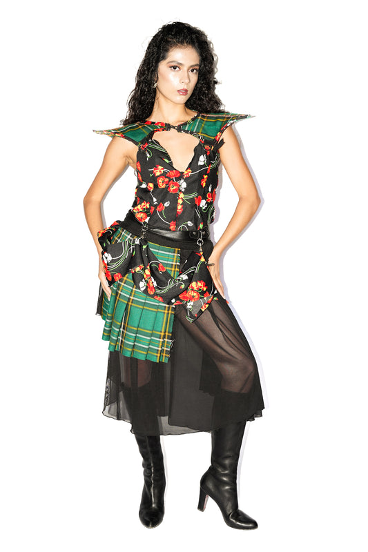 Ileana Structured McQueen Inspired 2 Piece Set