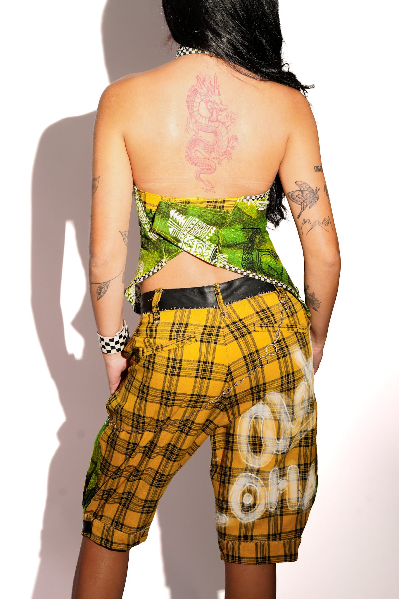 Jamie Upcycled Y2K Punk Rock Mixed-Media Statement Set